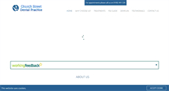 Desktop Screenshot of churchstreetdentalcare.co.uk