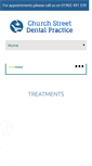 Mobile Screenshot of churchstreetdentalcare.co.uk